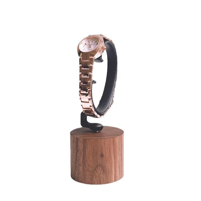 حامل ساعات خشبي صلب على شكل حر - مراجعة Jewelry And Watches Inc وسعره